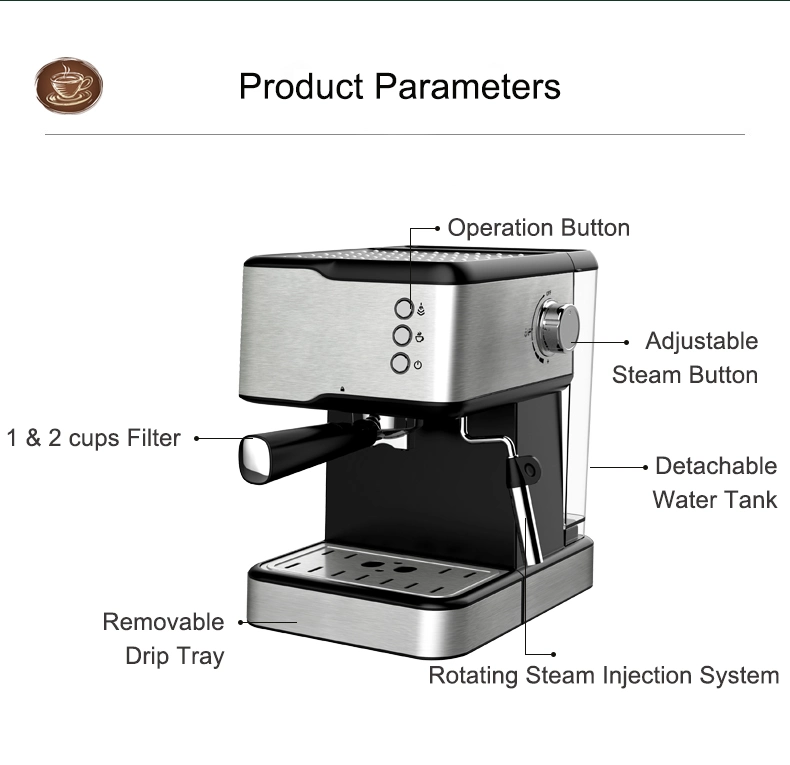 2023 новый дизайн портативных автоматической кофемашины эспрессо и кофе