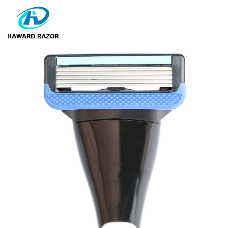 D956L Selected Quality System Razor Five Blades Men Shaving Razor with Replacement Cartridges