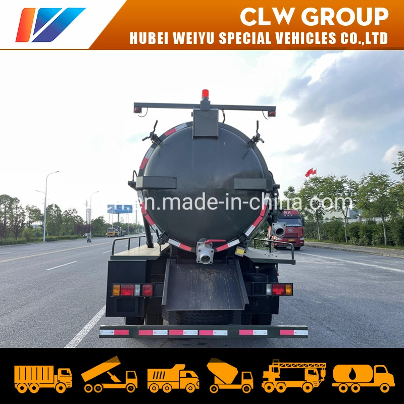 Sinotruk Homan 4X4 All Wheel Drive off Road 8000L Vacuum Sludge Sewage Suction Truck