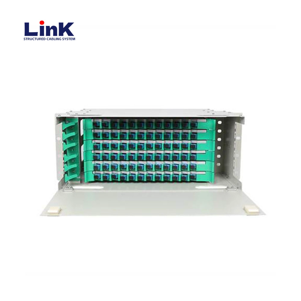 3u 19 Inch Rackmount ODF Fiber Optical Distribution Frame