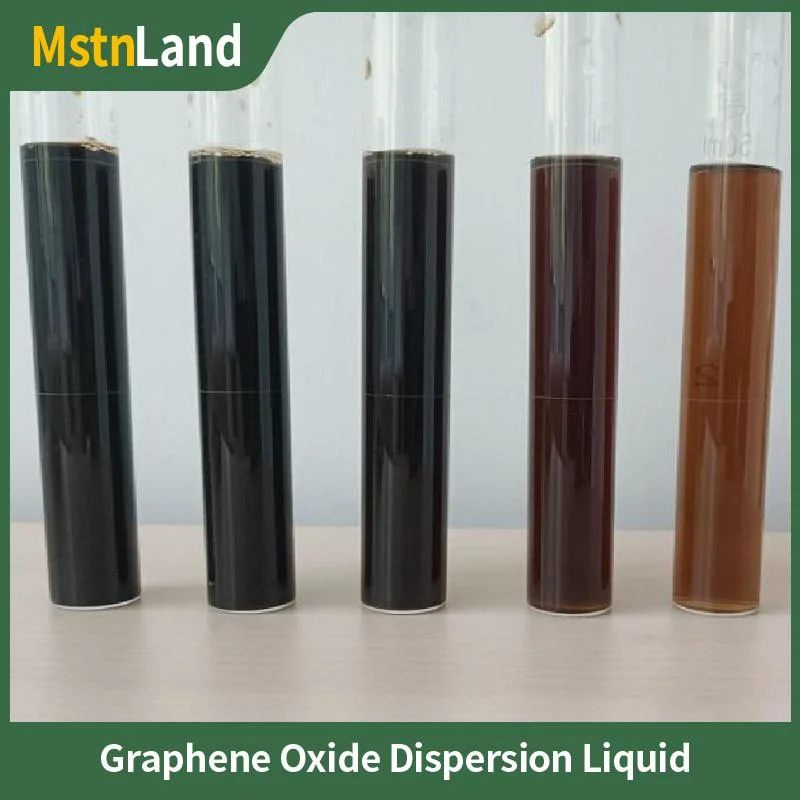 Graphene Oxide Dispersion Liquid with Dispersant Agent of Deionized Water