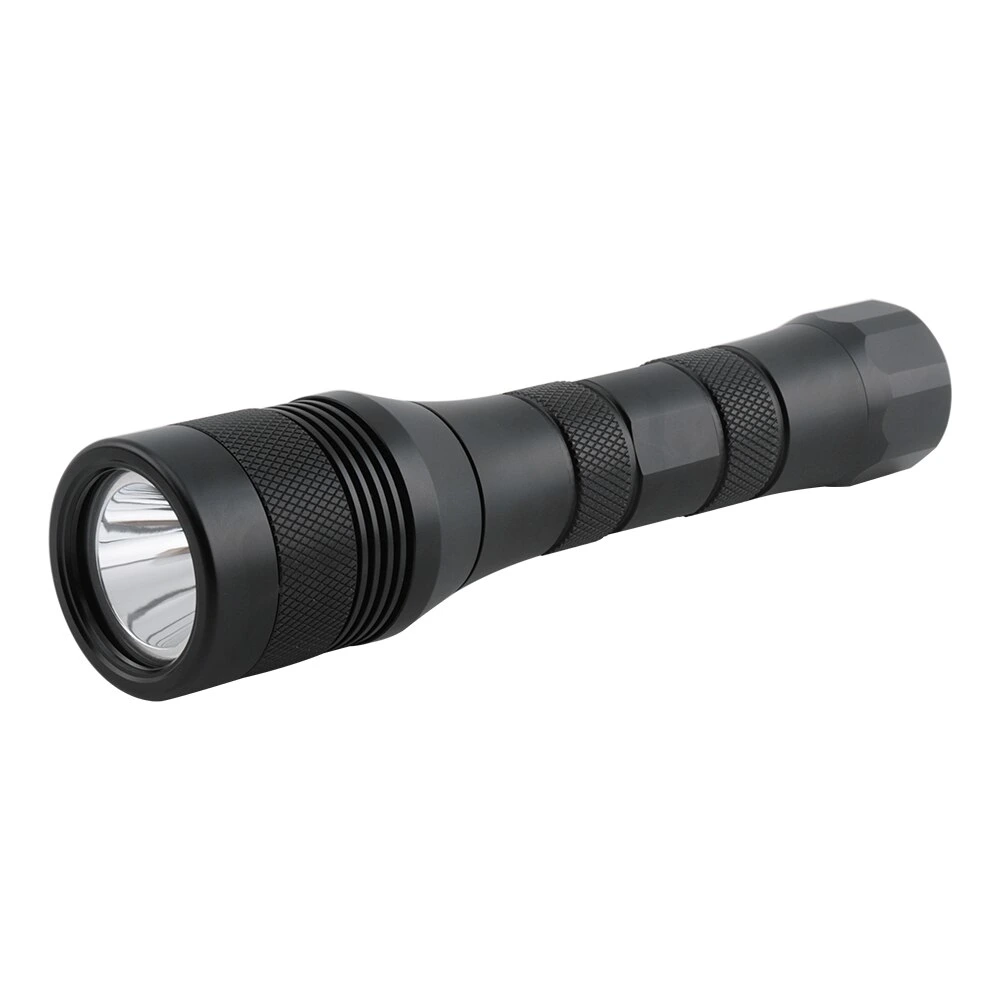 Div01 Dive Back-up Flashlight sous-marin spots torche professionnelle Scuba Light LED 1050 lm 200 m de profondeur pour extérieur