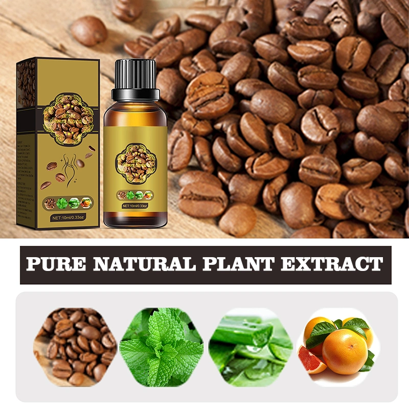 New Arrival Coffeine Slimming Oil Slimming Coffee Fat Burning and Weight Lose Coffee Massage Oil