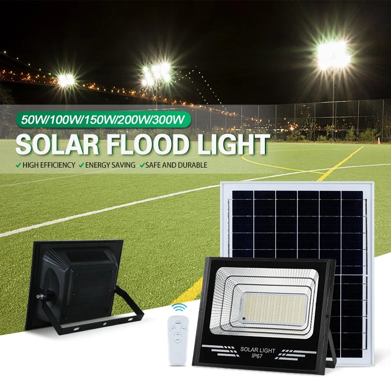 Wholesale Outdoor Garden Floodlight Solar Lights 50W 100W 150W 200W Solar Flood Light with Motion Sensor Solar Street Wall Flood Road Light