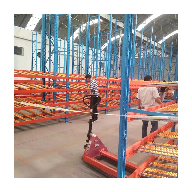 Personalización Hot Sale Gravity Flow Roller Racking Systems Carton Flow Bastidores