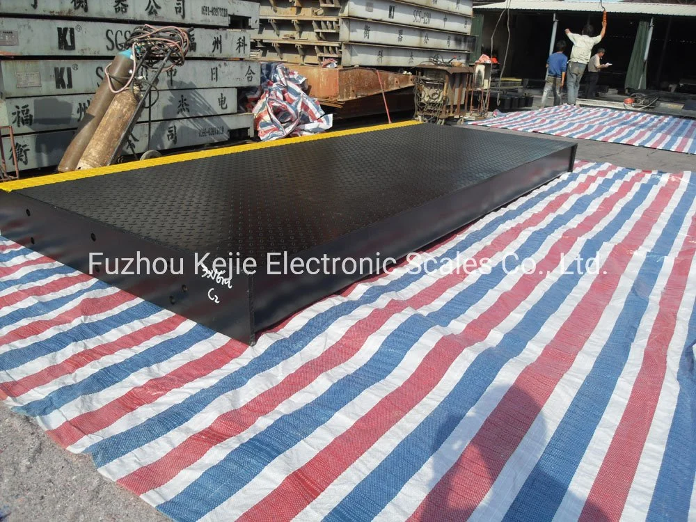 3X18m 100t Weighbridge with Load Cell and Indicator Passed OIML and ISO From China Kejie for Industial Application