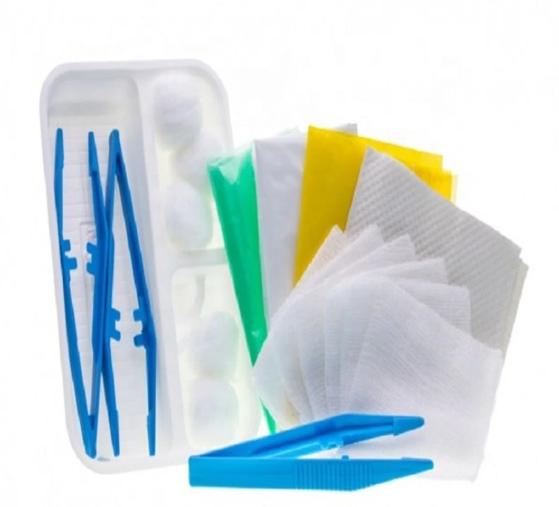 Sterile Medical Wound Dressing Tray Set