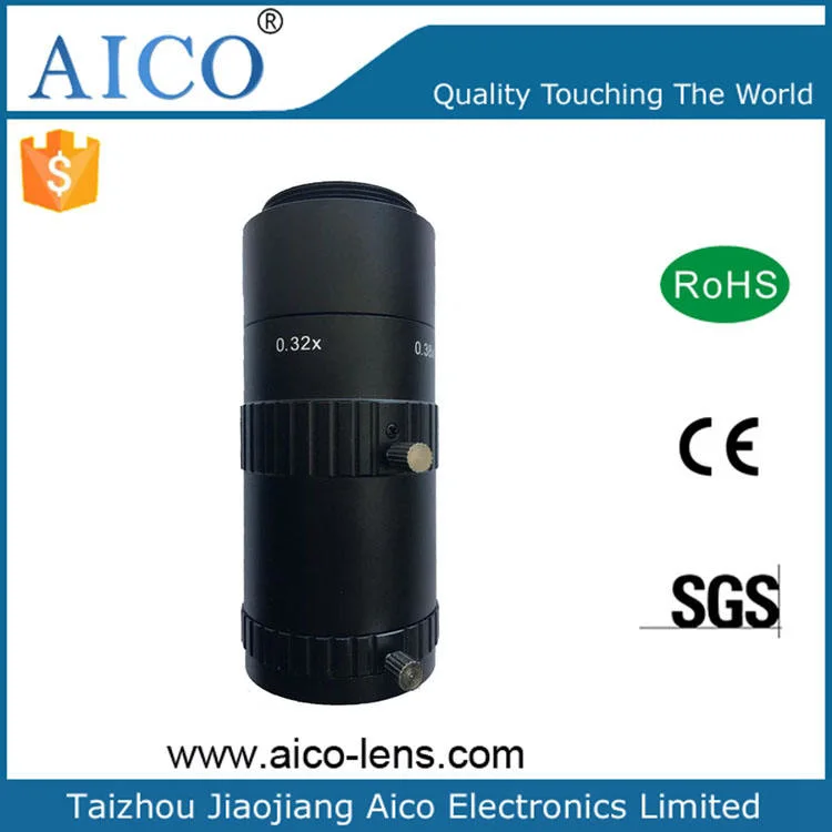 HD Wd 95mm-130mm 1.1" F2.8-16 12MP 50mm 4K C Mount Macro Marco Industrial Vision Fa CCTV Lens Lenses for 1.1 Inch Image Format Sensor
