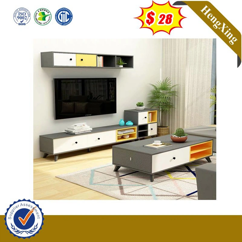 2019 Design moderno Home Missão de uso excessivo de madeira simples armário TV Pb Board Suporte para TV (UL-9SER298)