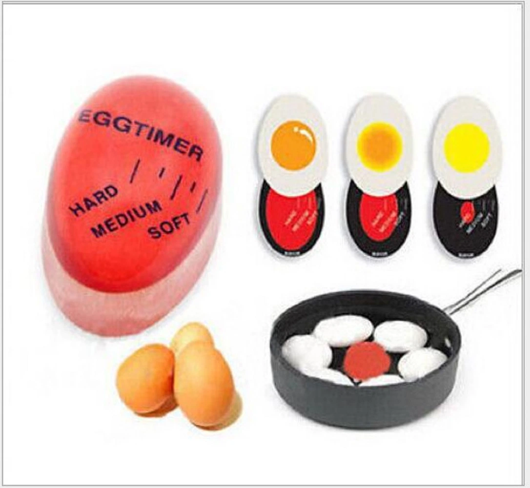 Huevo duro Cronómetro Temporizador - Cambia de color cuando se hace - suave, medio y duro de ESG17287 - Herramienta de cocina