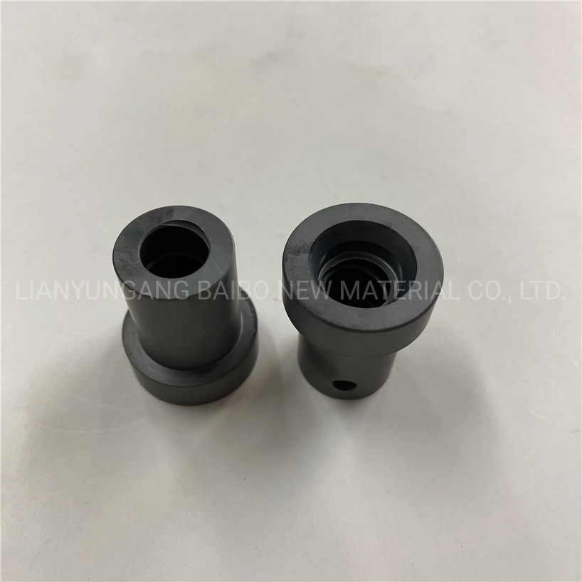 Customized Sintered Insulation Sic Special-Shaped Black Tube High Hardness Silicon Carbide Ceramic Irregular Part