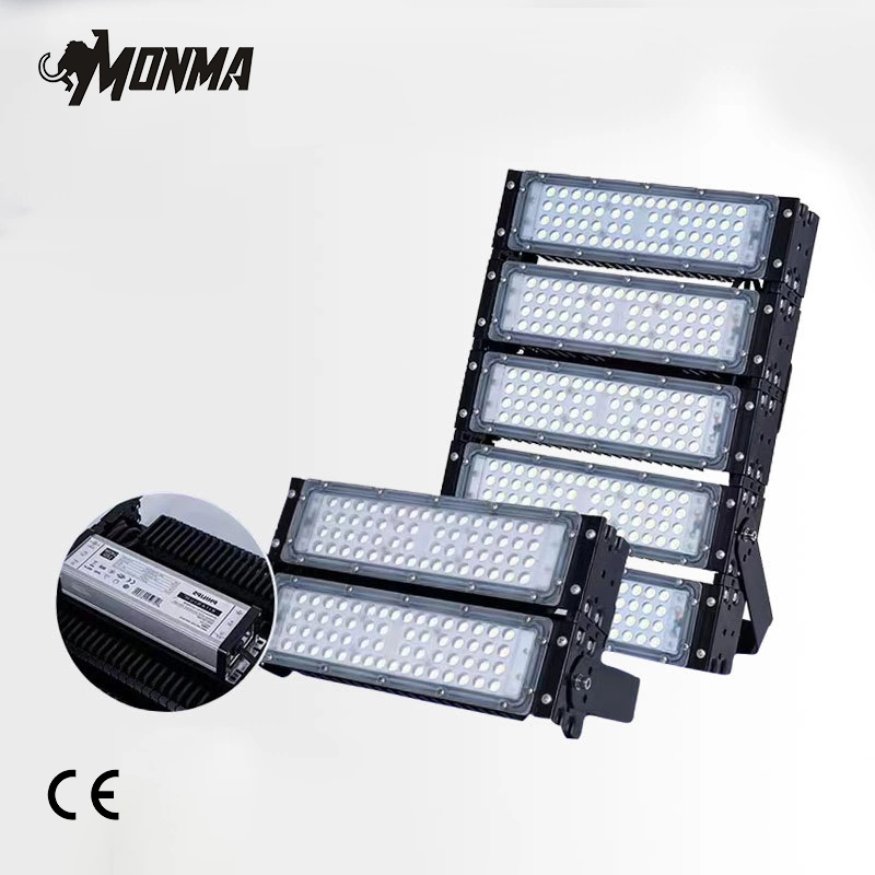 AC100-277V 200W High-Power Railway LED Tunnel Lights Outdoor LED Wall Lamp Street Lamp LED Spotlight Floodlight LED Outdoor IP65 Waterproof Lamp