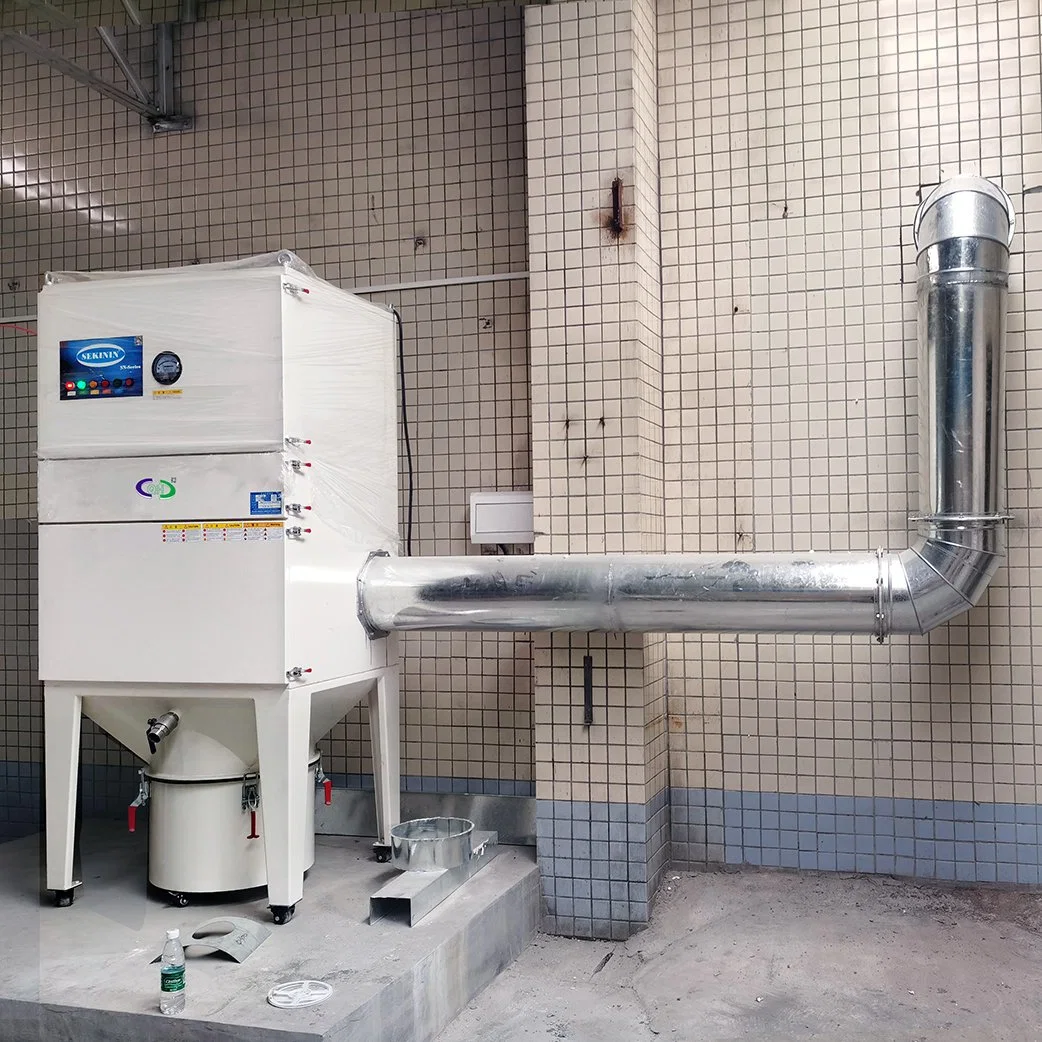 Industrial Dust Collector System for Polish Electrowelding Removal