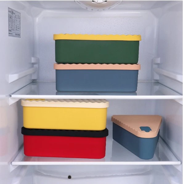 Customized Silicone Lunchbox Freezer Safe Use