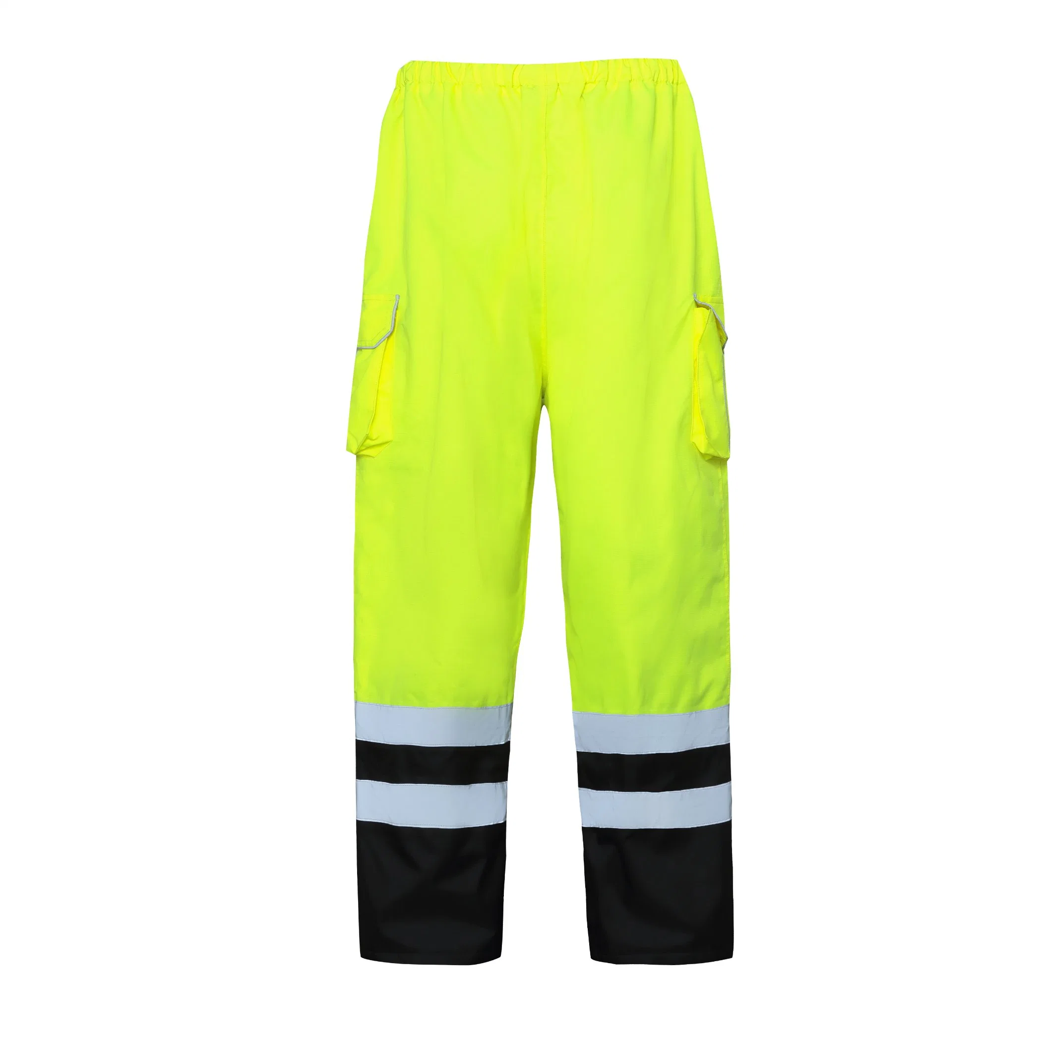 Mens Cargo Rider Jogger Working Trousers Safety Reflective Pants Men Hi Vis Reflective Pants P01