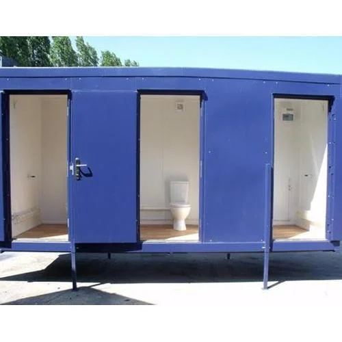 Bon marché facile installation chantier Standard Mobile toilettes public Container