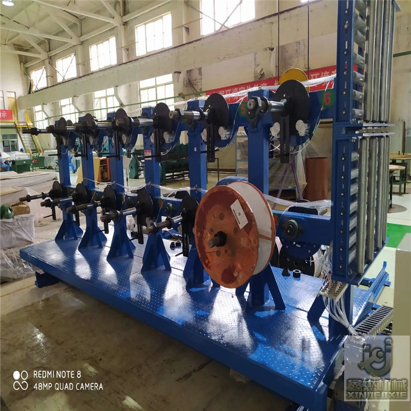 Multi-Head Active Pay-off Rack Pay-off Spool of Cable Equipment Active Pay-off Rack Active and Passive Tension Wires