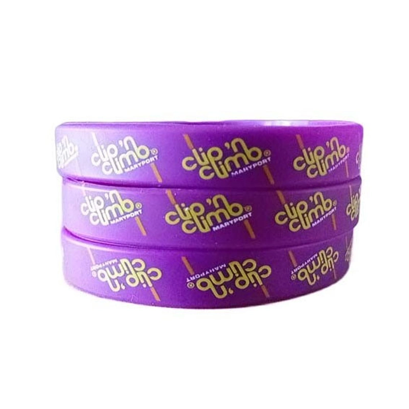 Promotional Custom Personalized Colorful Sport Wristband Silicone Bracelet