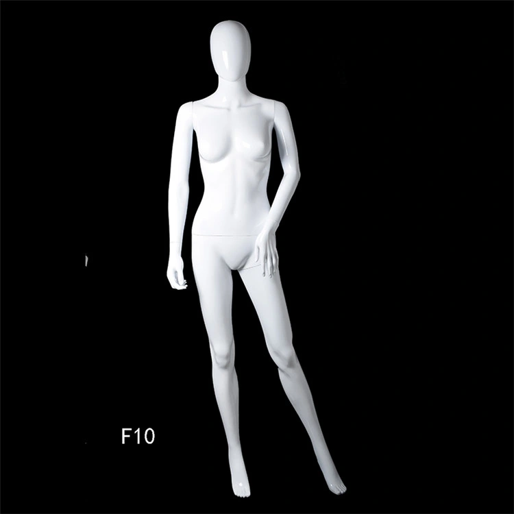 Shop Display Head Top Female Torso Mannequin with Wooden Arm