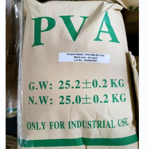 Polyvinyl Alcohol (PVA) 1788 for Textile, Cement Mortar