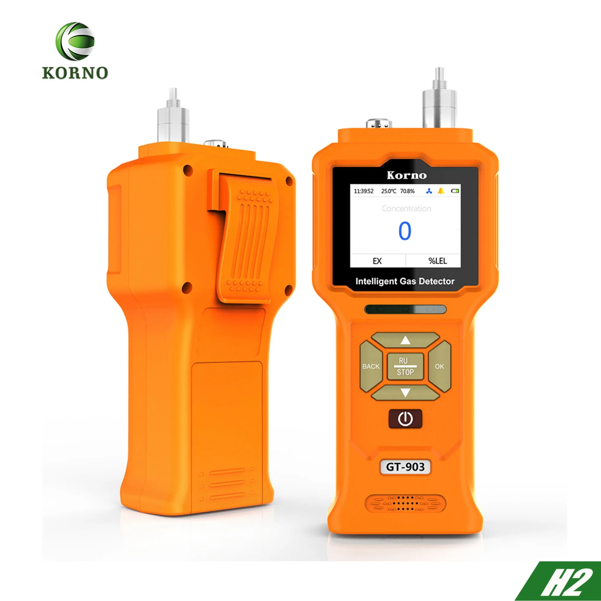 Portable Hydrogen Gas Analyzer Gas Leakage Detector (H2)