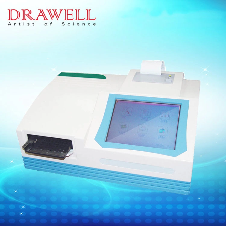 Mejor Precio 96 Wells Equipo clínico Elisa Microplate Reader para Laboratorio médico