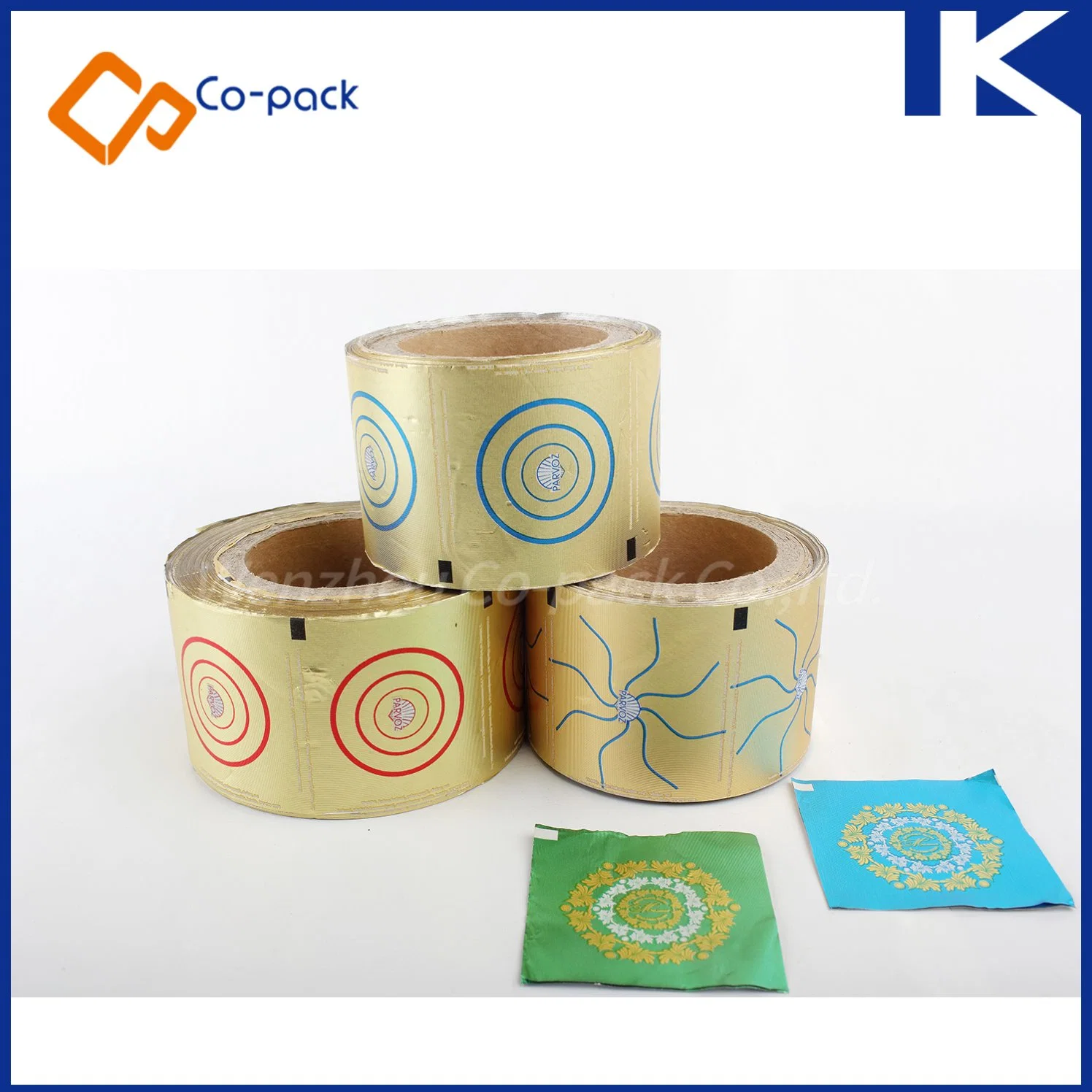 Aluminum Foil/ Paper/ Plastic Chewing Gum Outer Packaging Roll Film