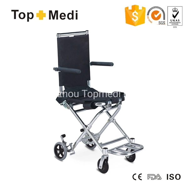 Cadeira de rodas leve com avião manual