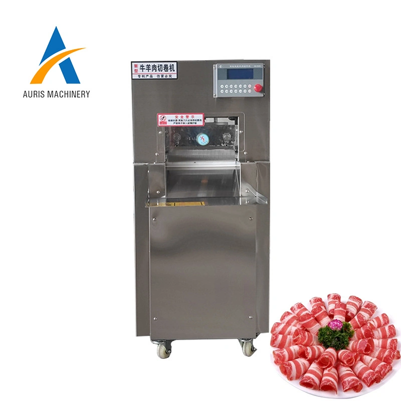 Frozen Beef Roll Slices Cutting Machine Cutter Meat Slicer