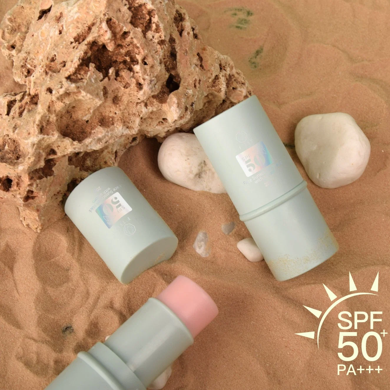 OEM Non-Greasy Face Serum Stick Glow Anti UV Sunscreen Balm