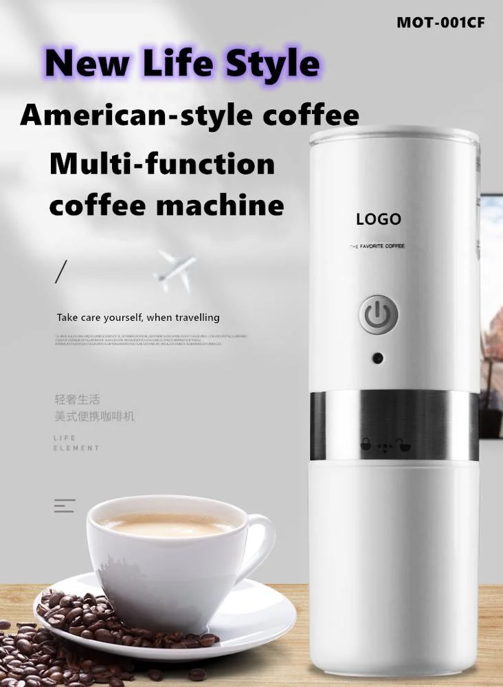 New Accompanying Travel Portable Coffee Machine Rechargeable Coffee Makers