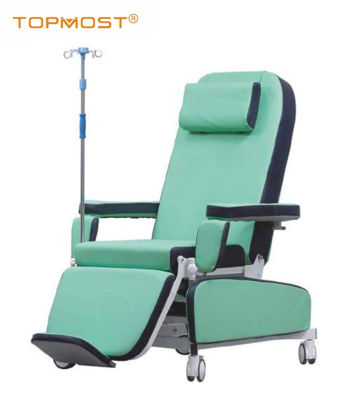 Mobilier et équipement médicaux, chaise médicale réglable avec fonctions électriques métalliques durables