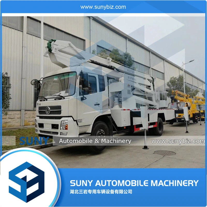 Dongfeng 18m - 22m Truck Mounted Aerial Work Platform 4X2 Hydraulic Truck