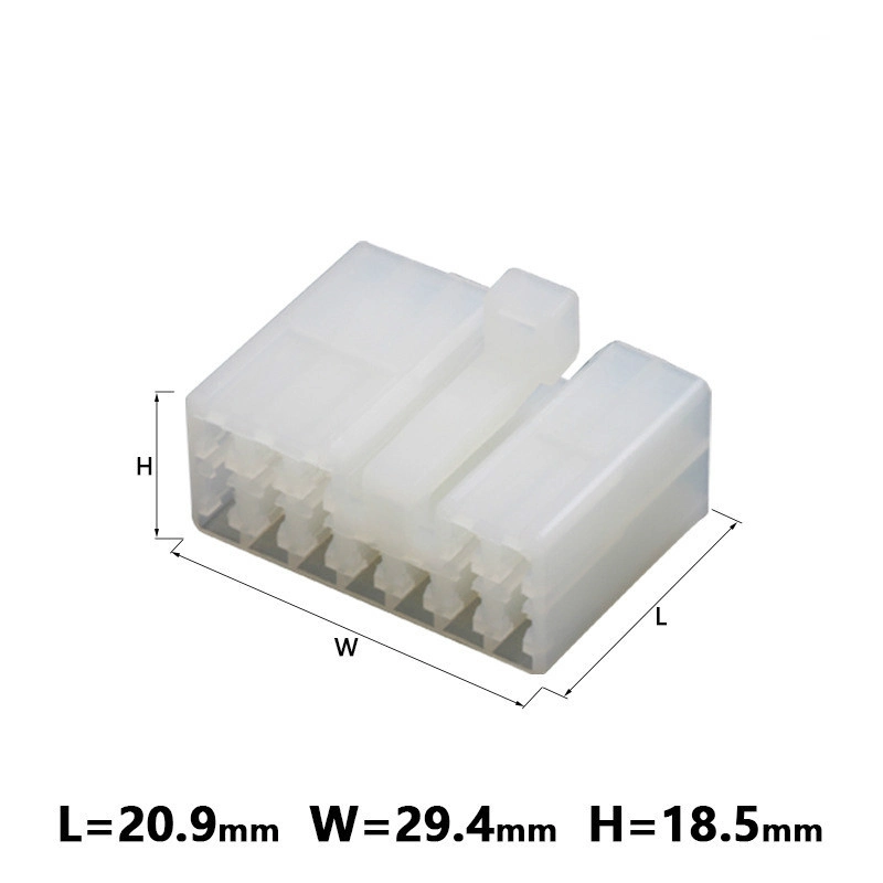 DJ7121-2.3-11/21 Car Audio Harness Plug 12p Sumitomo Connector 7122-1210 7123-1210 Line to Line and Plug Into Housing Terminal