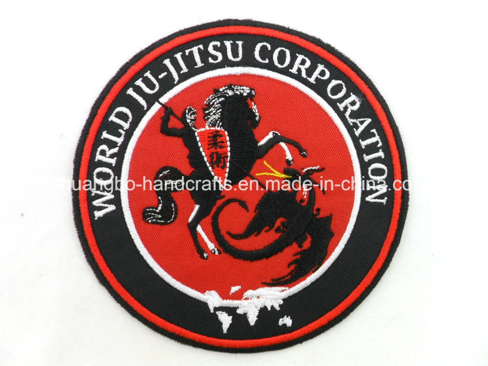 Newly Good Quality Garment Badge Embroidery Design