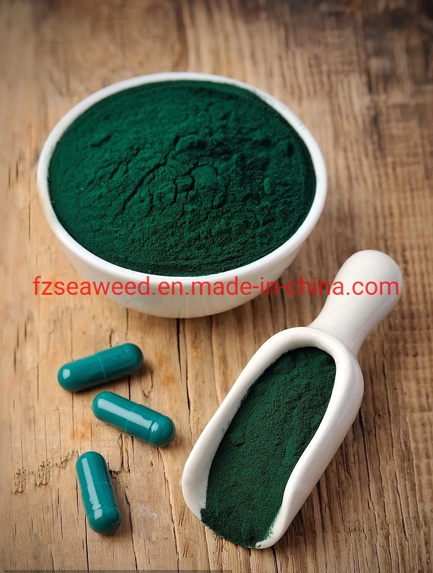 Wholesale/Supplier Healthy Product Food Grade Green Spirulina Powder