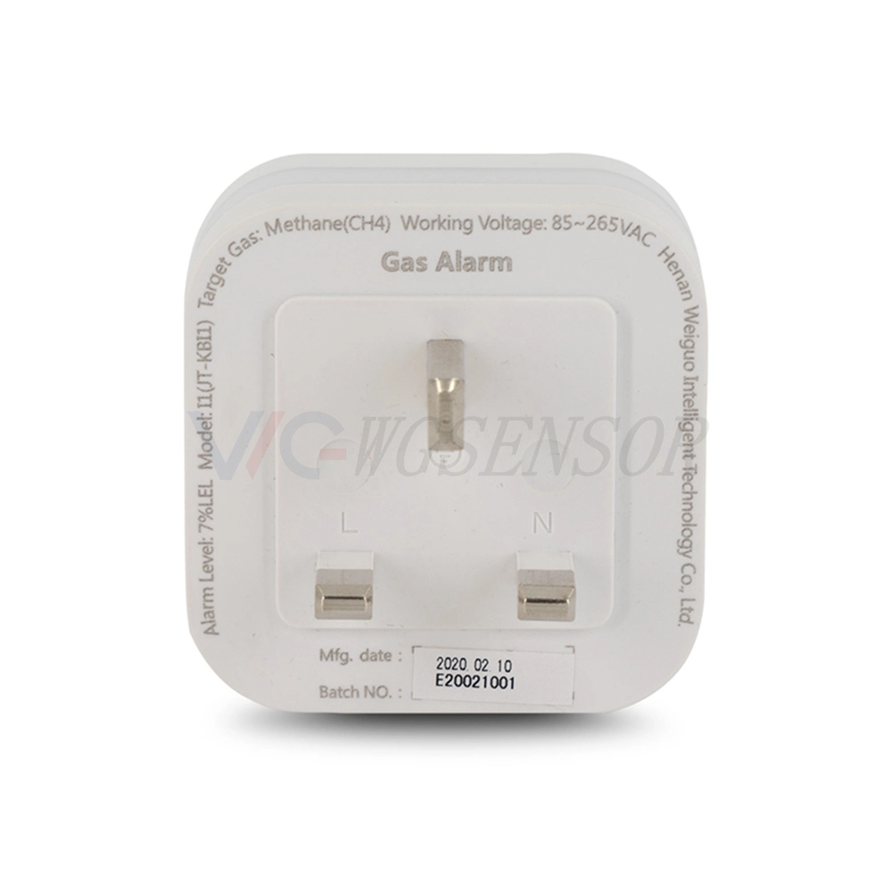 OEM ODM CE Aprobado la alarma del detector de fugas de gas de CH4 Proteger Sfety Home