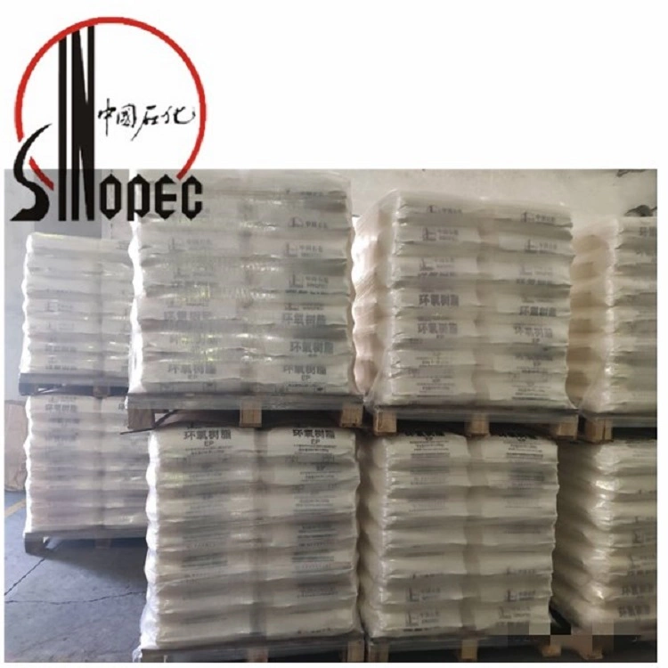 Sinopec resina Epoxy sólida Cyd-011/E12/SM601/Der671/1001/Npe901 para recubrimiento de polvo Nº CAS 1675-54-3