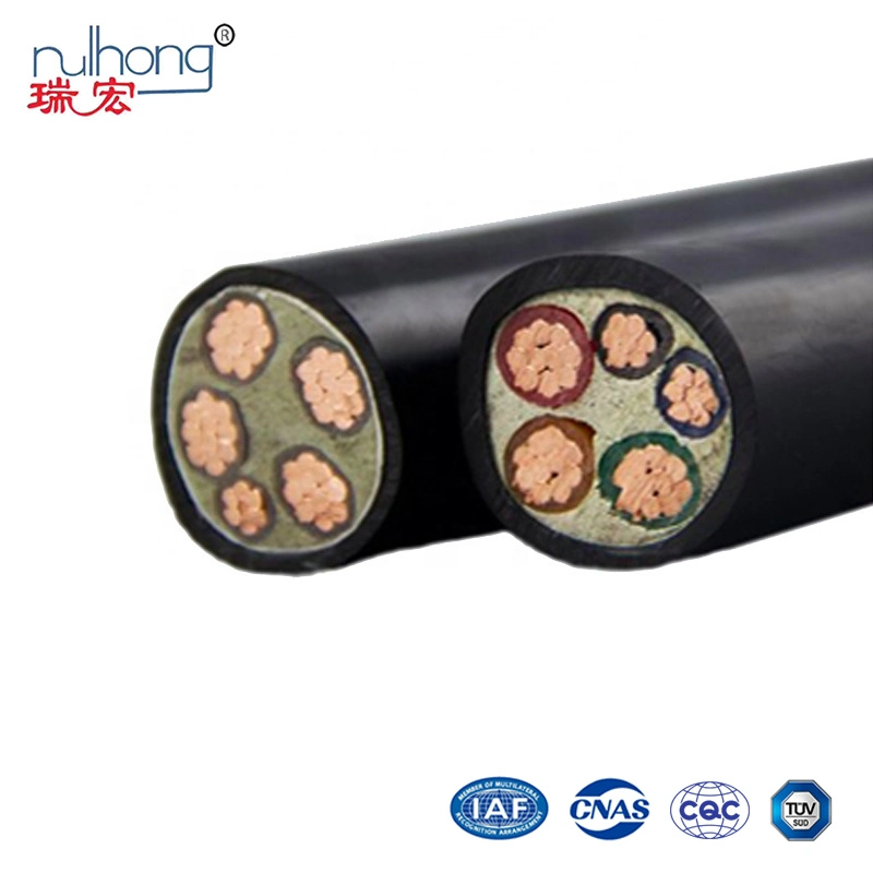 0.6/1kv Copper Core Multi-Core PVC Sheathed XLPE Insulated Underground PVC Sheath Power Cable