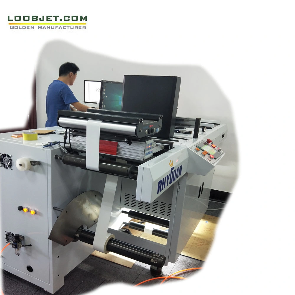 Small Plastic Cards Attaching Digital Printing System