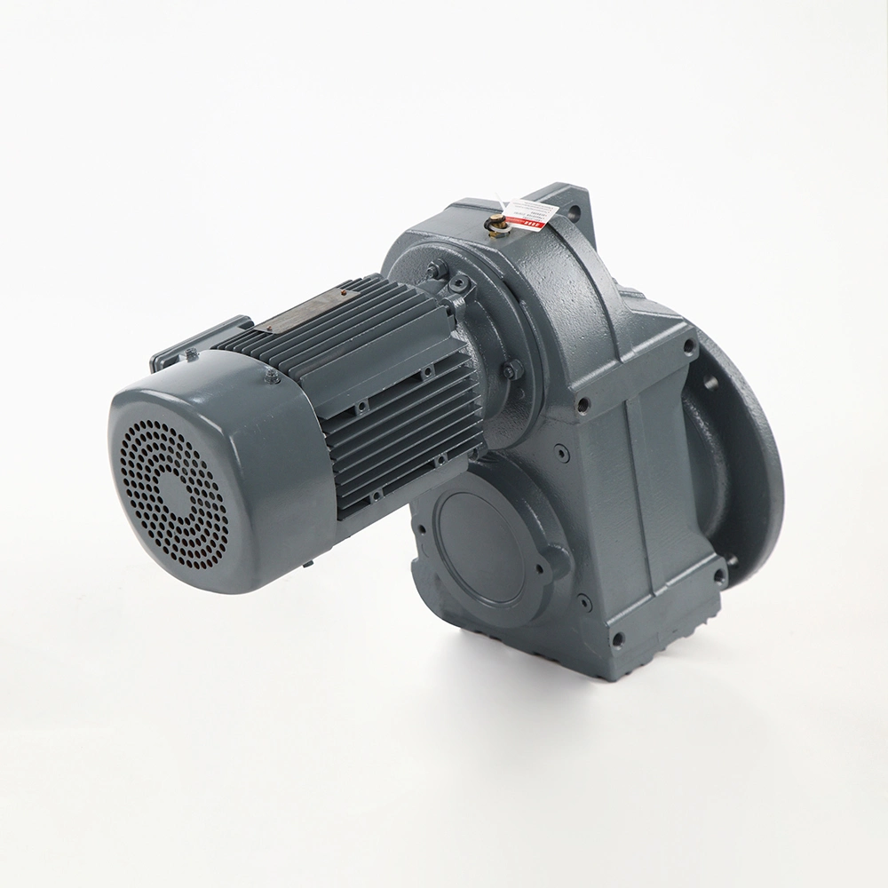 Parallel Shaft Helical Electric Motor FF97 F77 F47 Series Speed Reducer Flange Mounted Standard Geared Motor 220V