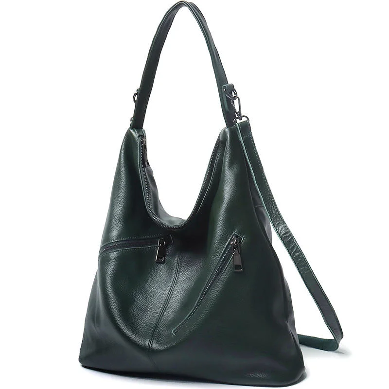 OEM ODM Factory Bulk Wholesale/Supplier Handbags Designer Shoulder Leather Bag Green Crossbody Bags for Women