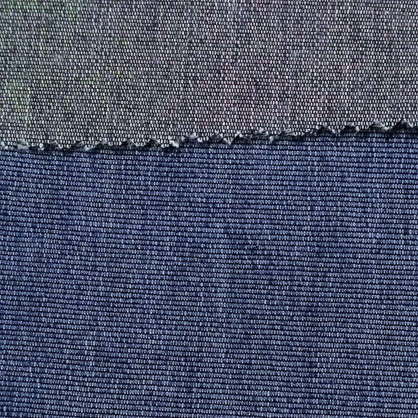 Lyocell Stretch Textured Weave Denim Fabric