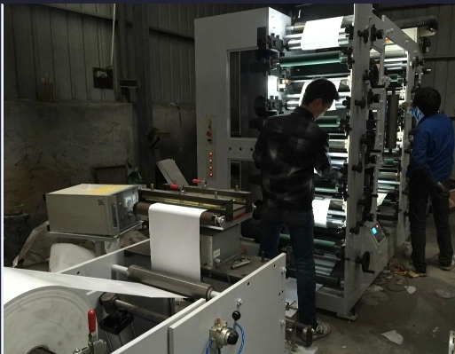 Flexo Printing Machine Zb-320- 8 Color 4+4