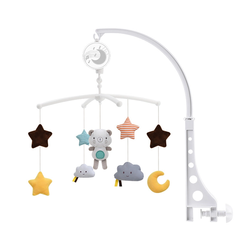 Baby Cot Mobile Music Sleeping Plush Baby Hanging Toys Comfortable Baby