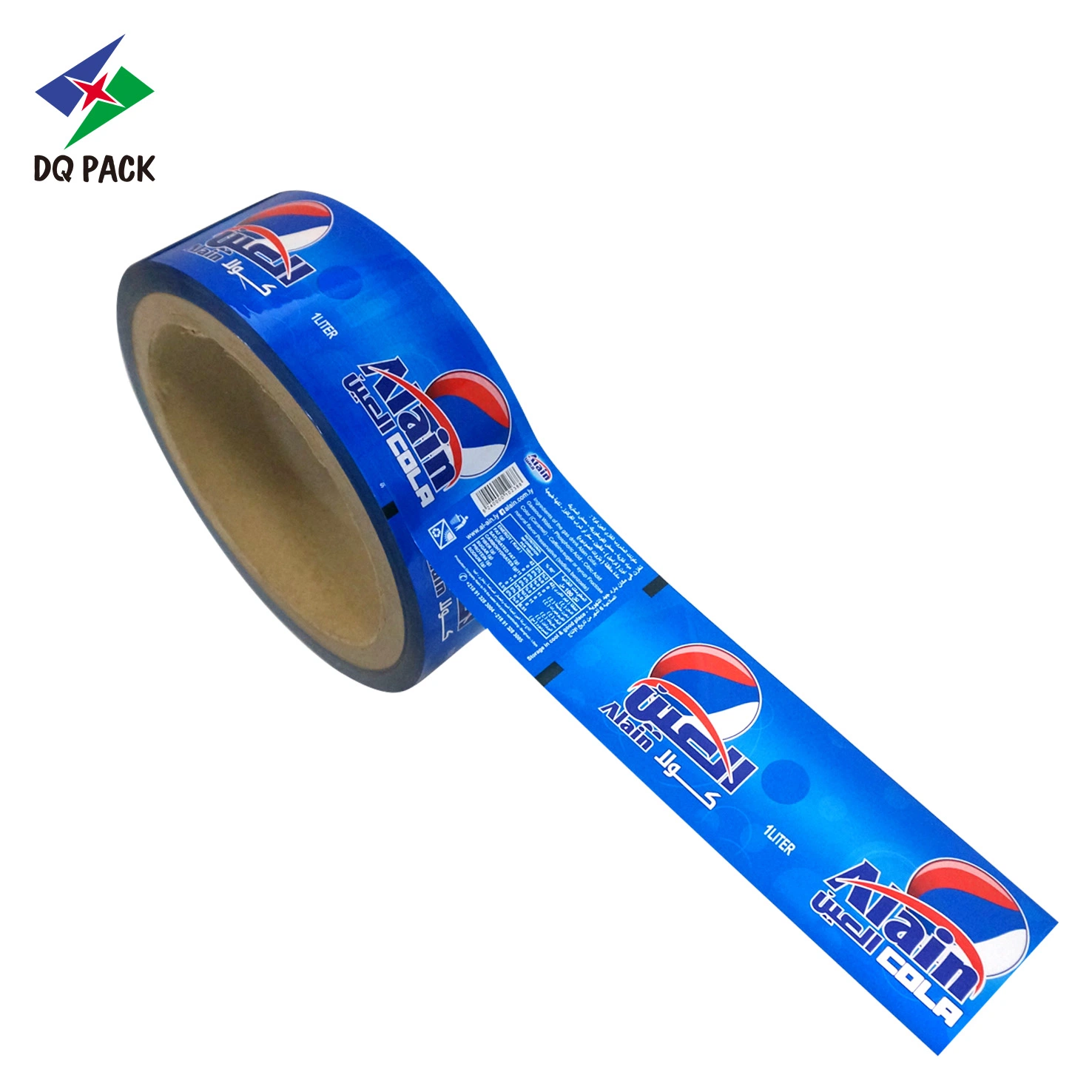 Dq Pack Custom Logo Shrink Sleeves PVC Shrink Sleeve Packaging Labels for Water Juice Bottle Label