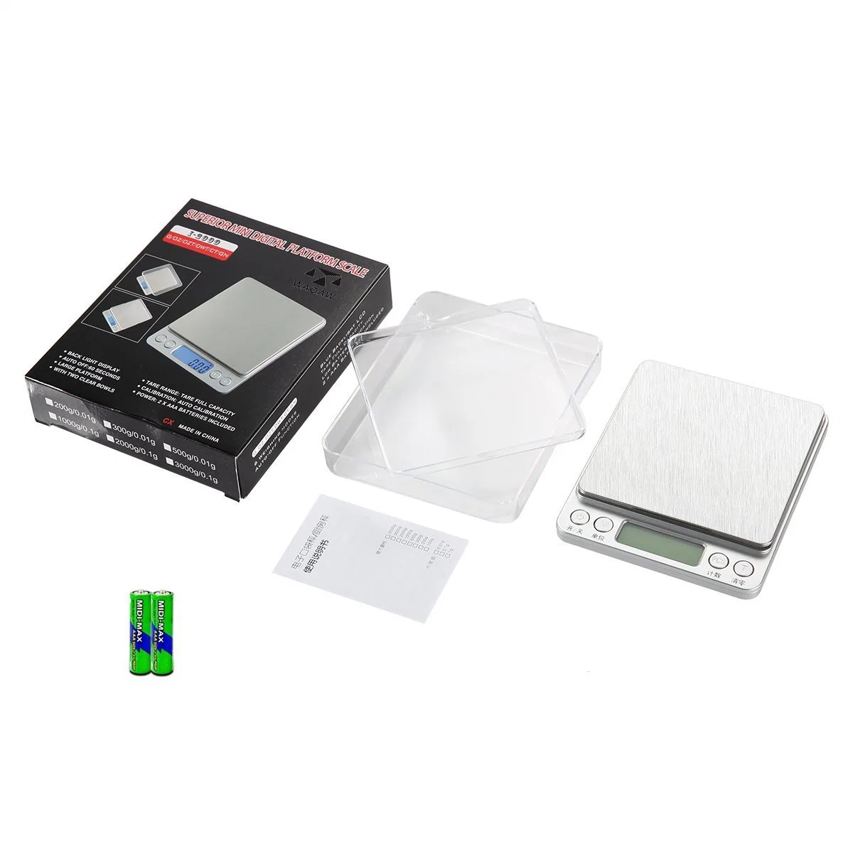 Pocket Scales Balance 0.01g Electronic Weight Jewelry Scale