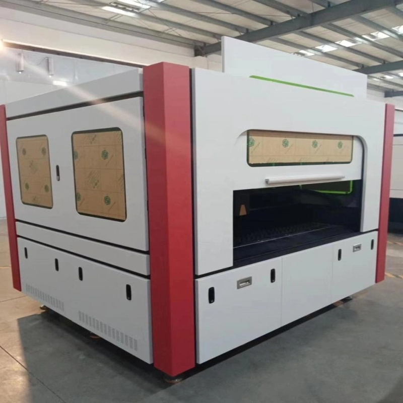 Manufacturer Enclosed Aluminum Metal CNC 6000W Laser Cutting Machines for Acrylic