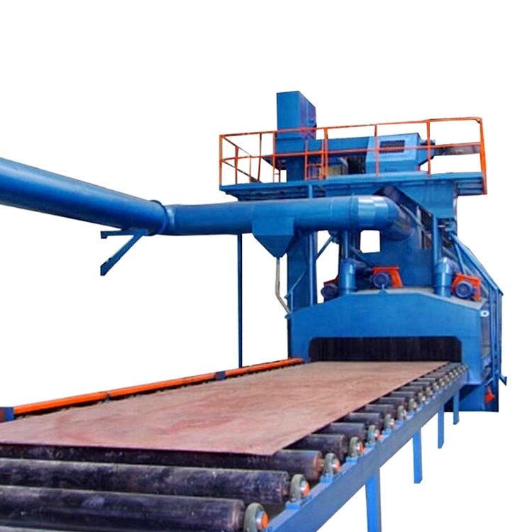 Roller Conveyor Tunnel Type Shot Blasting Machine for Steel and Aluminum Wheel