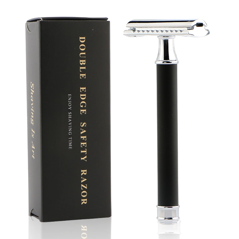 D646 Factory Price Shaving Razor Beauty Care Zero Waste Reusable 3 Piece Classic Safety Razor